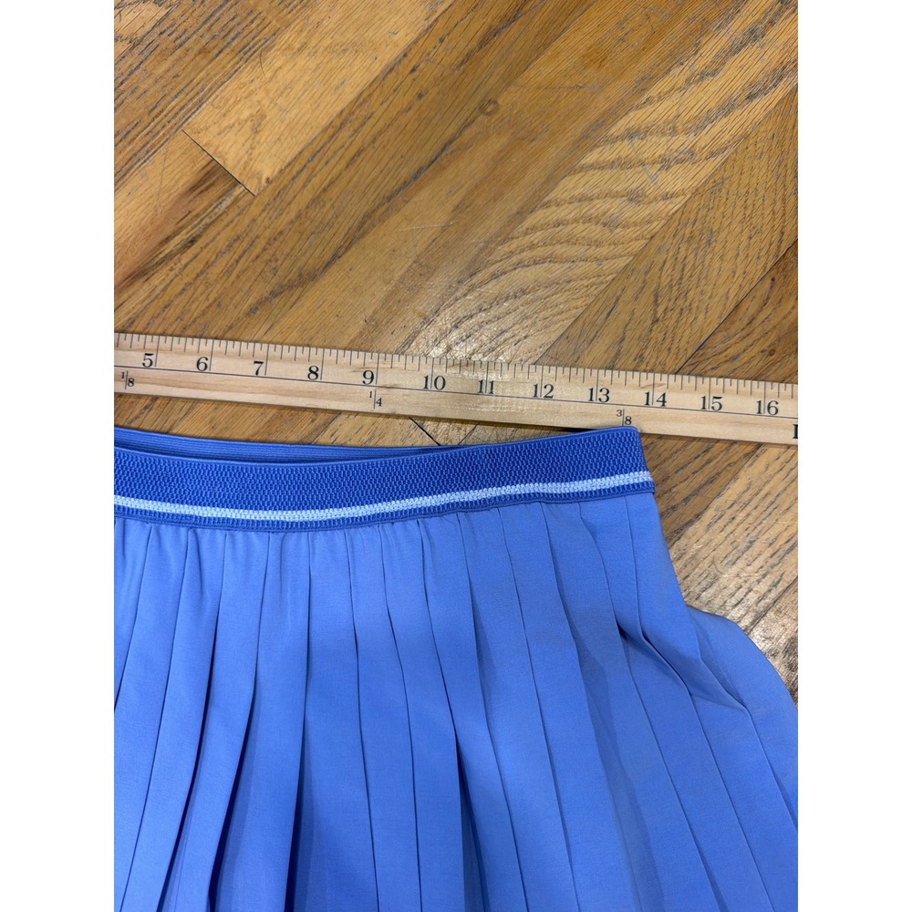 Sergio Tacchini Tennis Skirt Women S Blue Pleated Athletic Skort Preppy Skirt - Picture 8 of 8